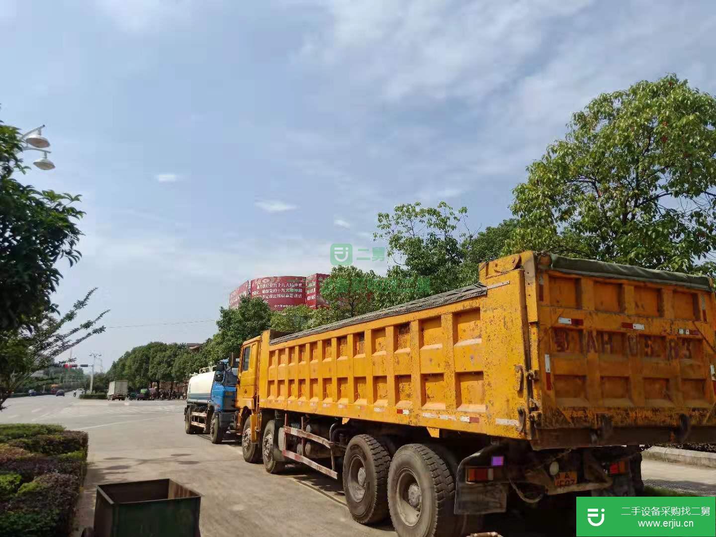 湖北出售二手陜汽德龍自卸車