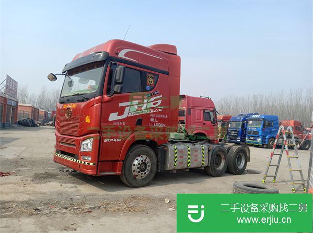 山東出售二手福田歐曼牽引車