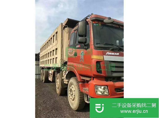 江蘇出售二手福田歐曼自卸車 輕量化 290馬力