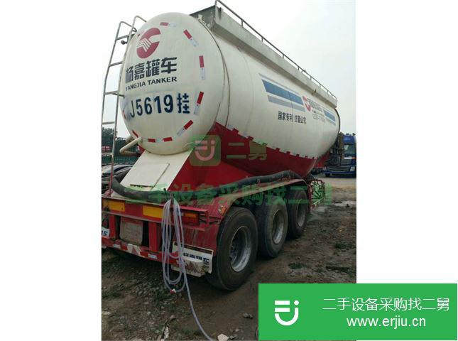 山東出售二手38方攪拌罐半掛車