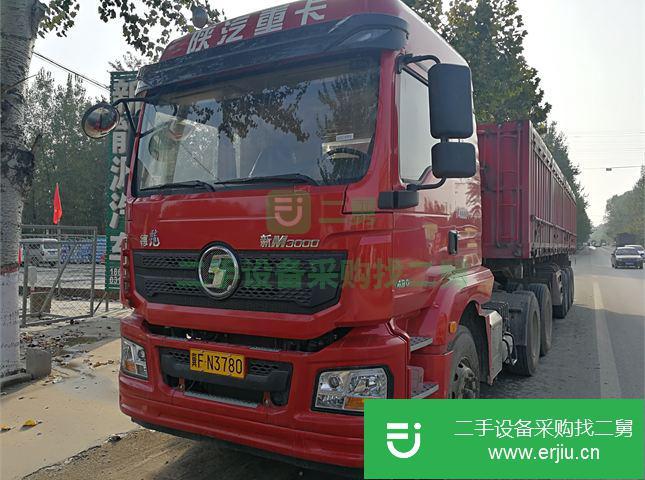 河北出售二手陜汽重卡德龍M3000，430馬力貨車