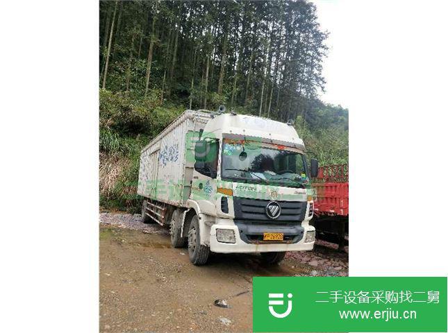 福建出售二手福田歐曼前四后四廂式貨車