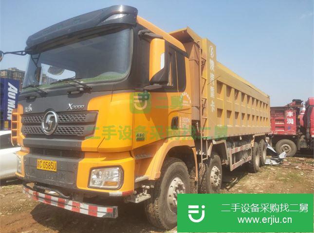 江西出售二手陜汽重卡德龍X3000自卸車   430馬力