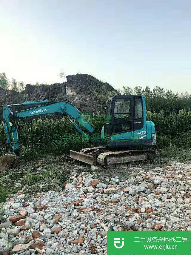 浙江出售二手山河智能SWE60N9挖掘機