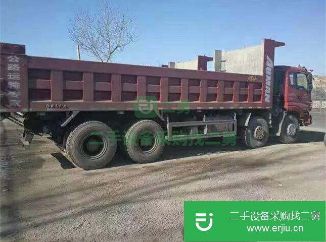 江蘇出售二手福田歐曼自卸車 輕量化 290馬力