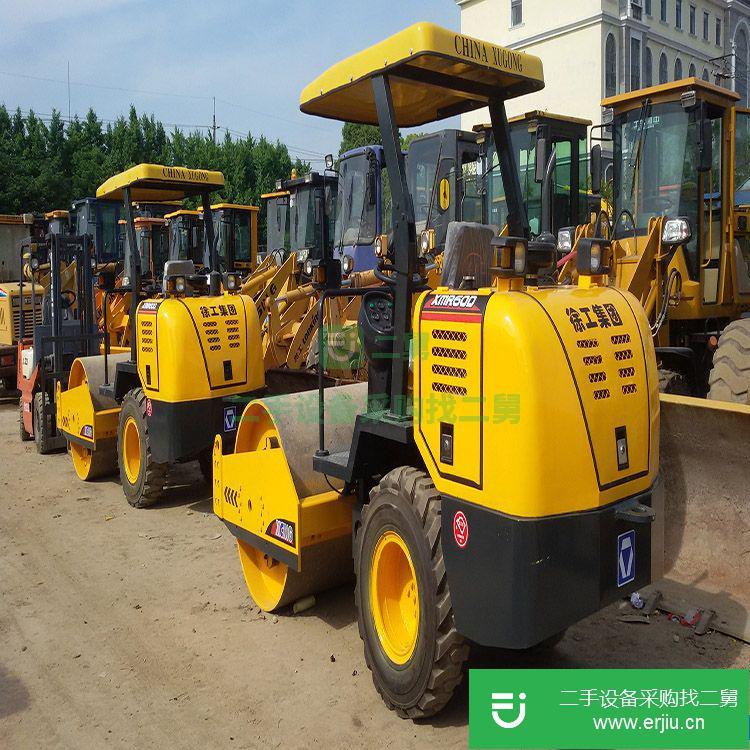上海出售轉讓9成新二手徐工6噸壓路機