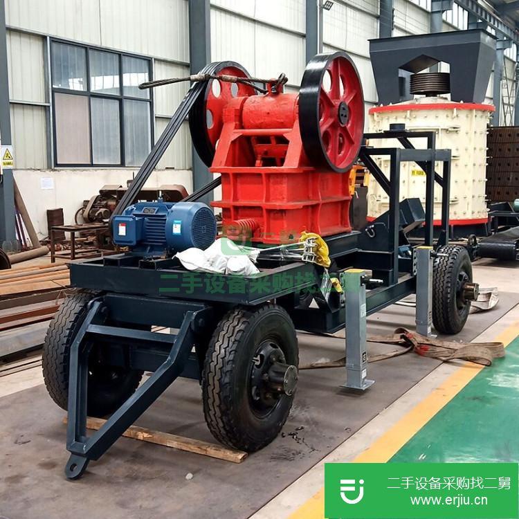 河南出售二手移動破碎機