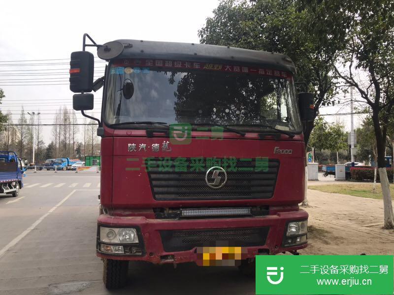 安微出售二手陜汽德龍后八輪自卸車