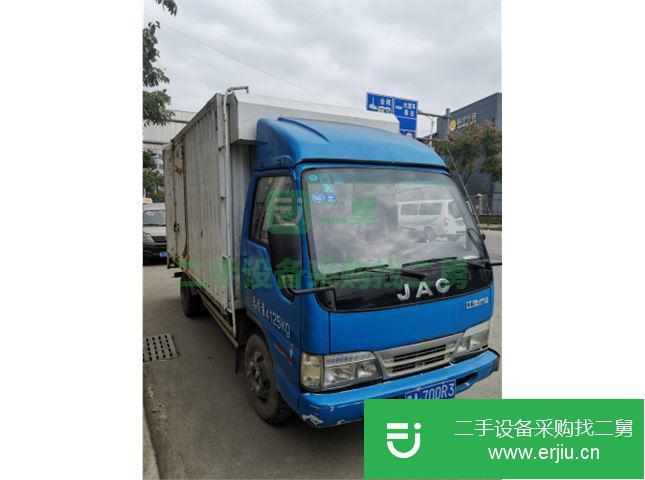 貴州出售二手江淮好運60馬力前二后四廂式貨車