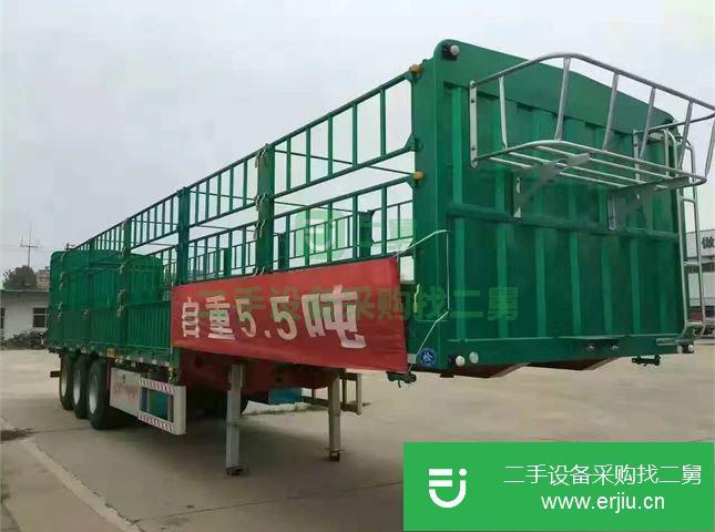 山東出售二手倉欄掛車