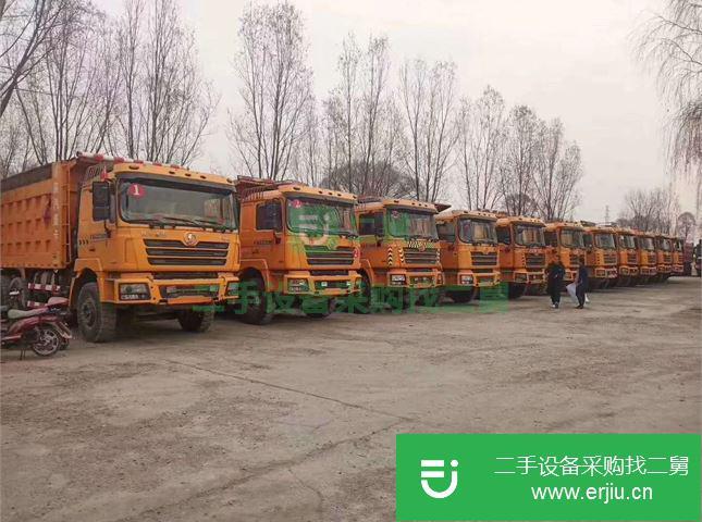 山西出售二手陜汽重卡德龍F3000，345馬力自卸車