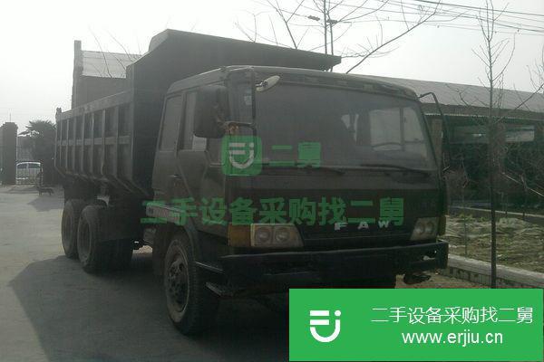 河南出售二手解放后八輪自卸車