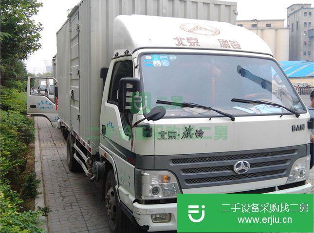 陜西出售二手北京旗鈴103馬力廂式貨車