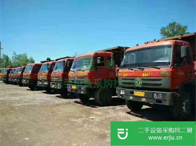 山西出售二手東風金剛前四后八輕皮自卸車