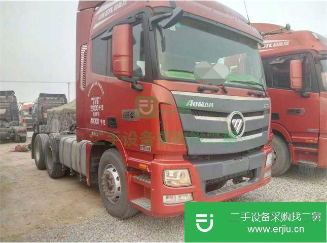 山東出售二手福田歐曼牽引車