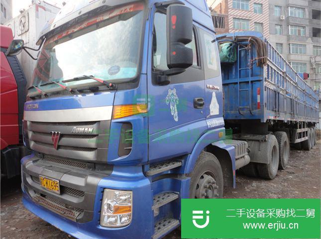 江西出售二手福田歐曼半掛車
