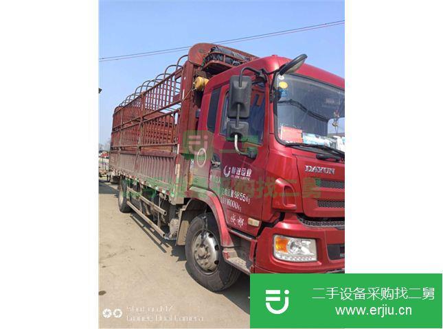 四川出售二手大運(yùn)N6重型倉柵式貨車