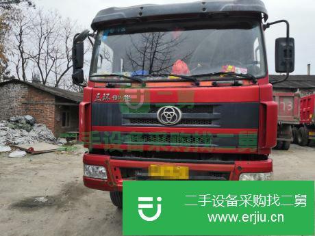 四川出售三環十通平板貨車 9.6米 290馬力