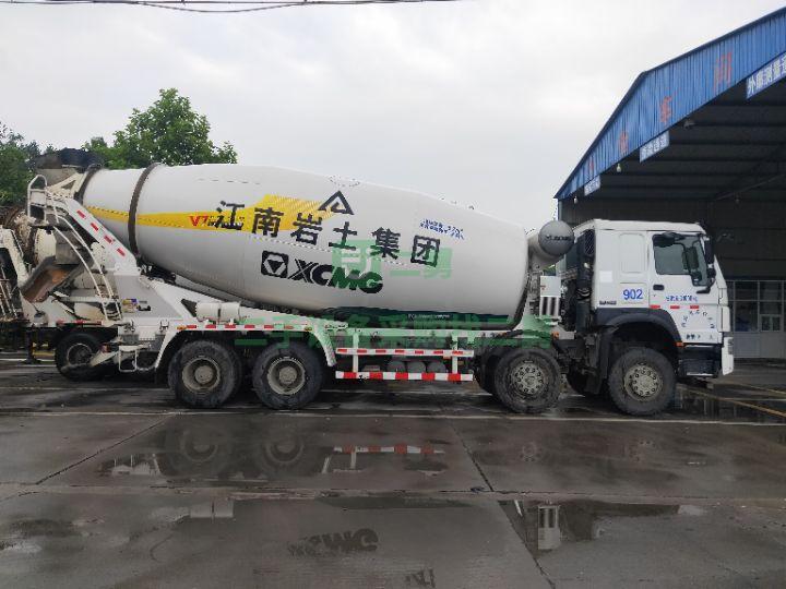 河北出售二手的九成新的國五攪拌罐車