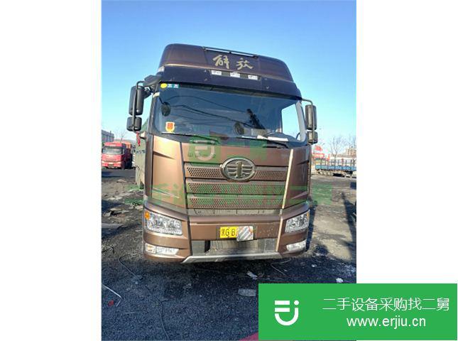 黑龍江出售二手一汽解放半掛車