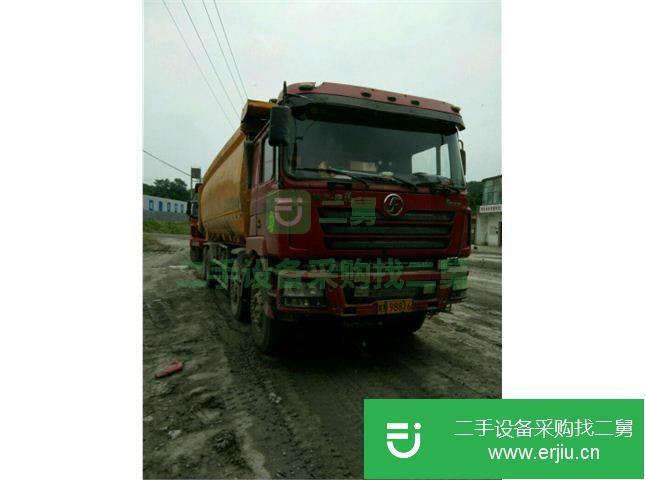 江蘇出售二手陜汽重卡高欄板自卸車