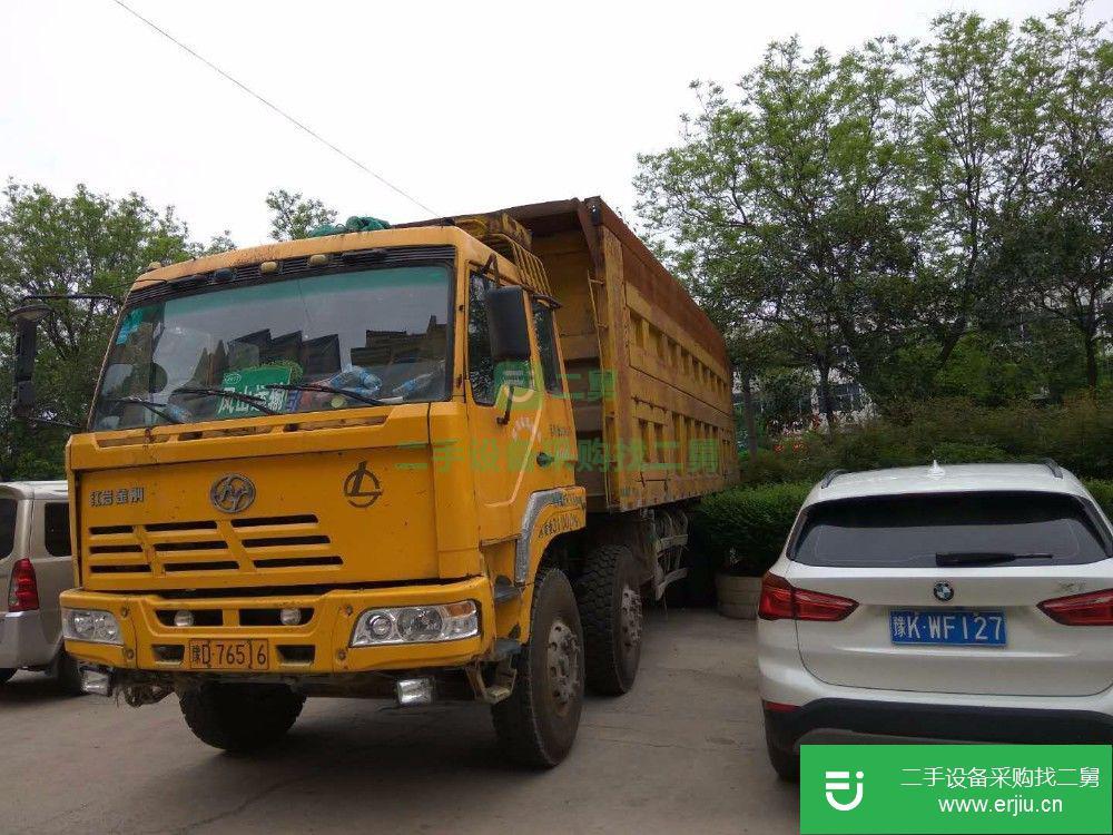 河南出售二手上汽紅巖自卸車