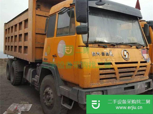 山西出售二手陜汽重卡奧龍自卸車 340馬力