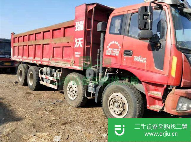 江蘇出售二手福田瑞沃260馬力自卸車