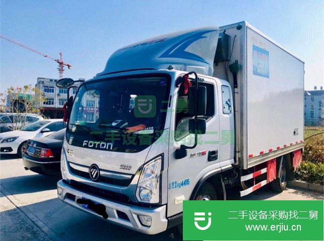 浙江出售二手福田奧鈴輕卡廂式貨車