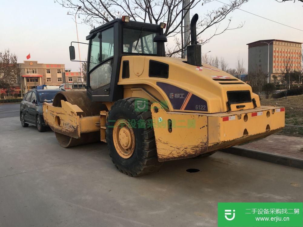 河南出售二手柳工CLG6122E壓路機