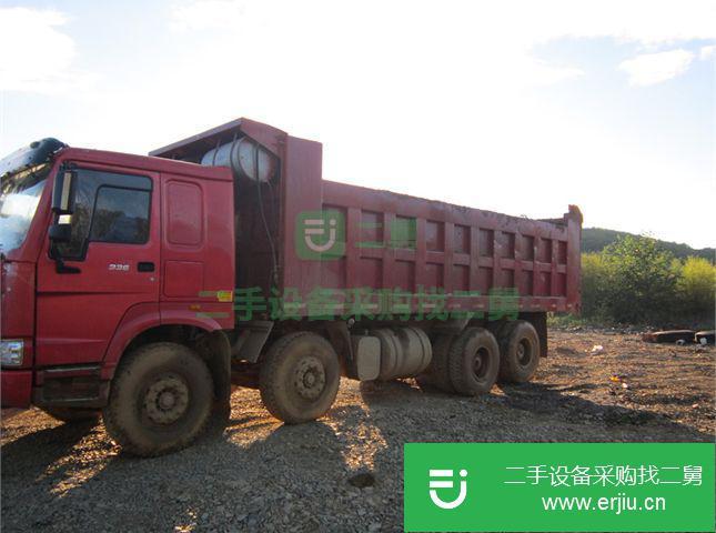 黑龍江出售二手中國重汽 HOWO自卸車  336馬力