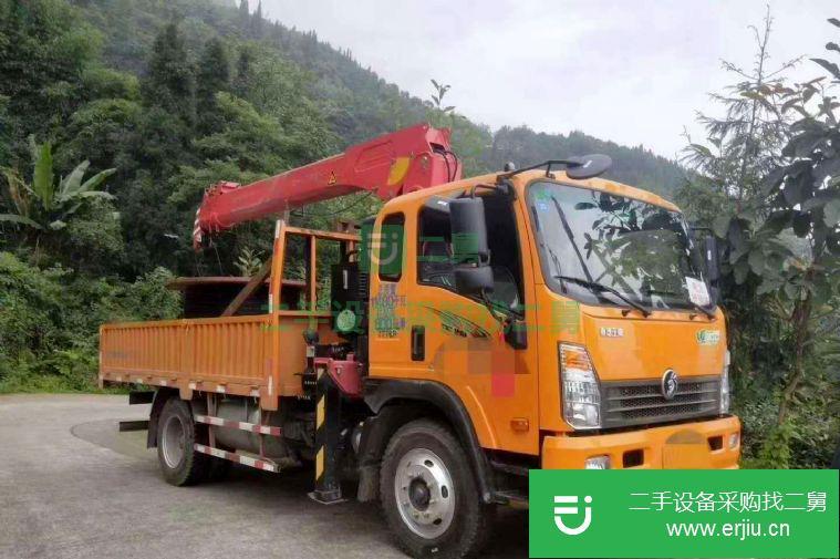 廣東出售二手5噸隨車吊