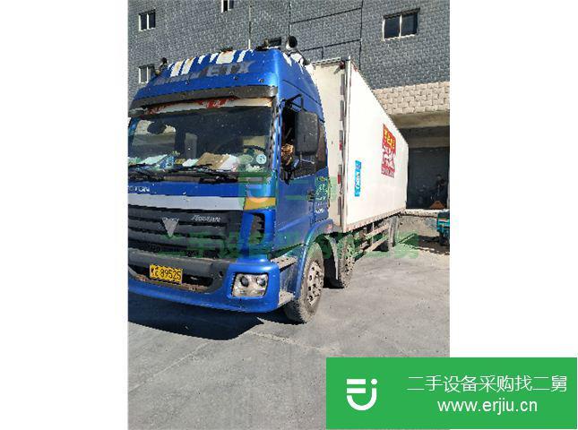 山東出售二手福田歐曼冷藏車
