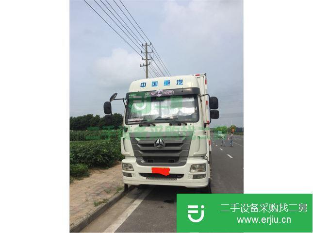江蘇出售二手豪瀚前四后四箱式貨車