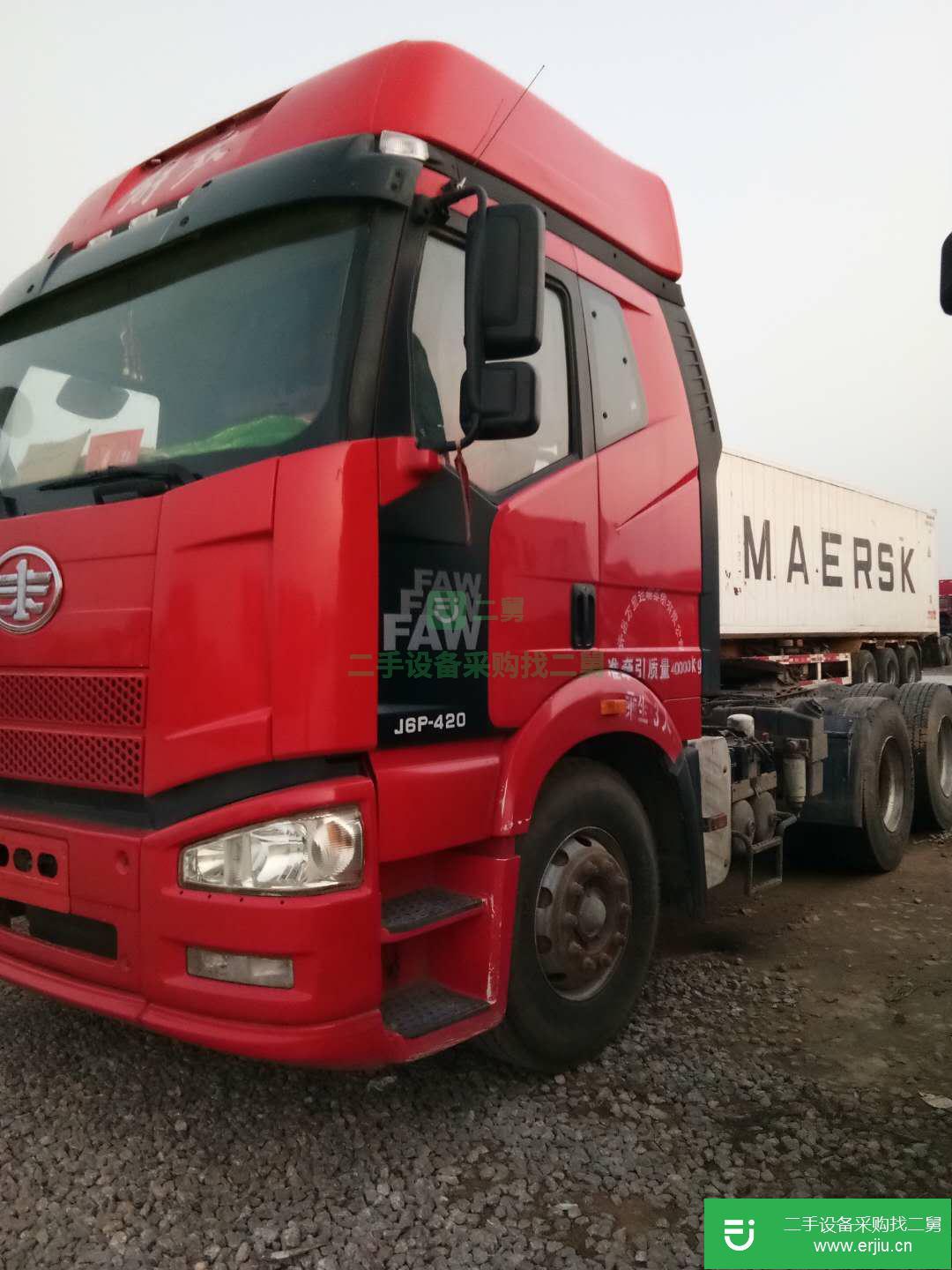 甘肅出售二手解放牽引車