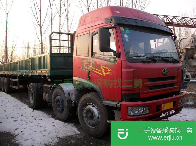 河北出售二手一汽解放半掛車