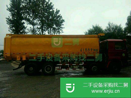 江蘇出售二手陜汽重卡高欄板自卸車