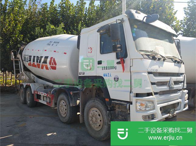山東出售二手中國重汽混凝土攪拌車