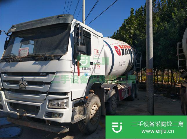 山東出售二手中國重汽混凝土攪拌車