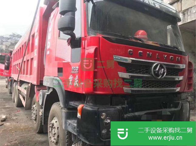 重慶出售二手上汽紅巖杰獅自卸車