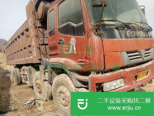 河北出售二手福田歐曼前四后八自卸車