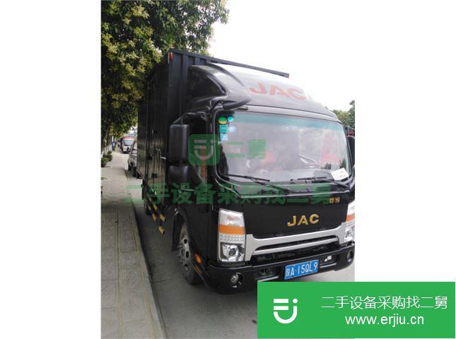 陜西出售二手江淮帥鈴廂式貨車