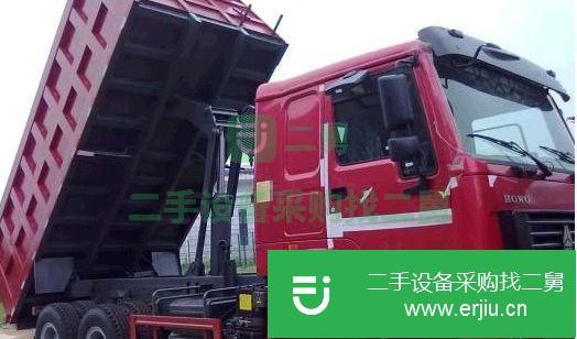 河南出售二手中國重汽豪沃自卸車  336馬力