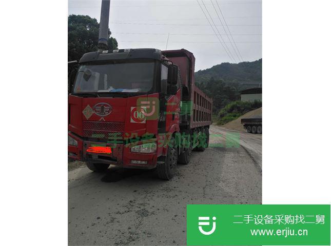 福建出售二手一汽解放J6前四后八自卸車