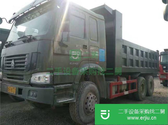 山東出售二手中國重汽前二后八自卸車