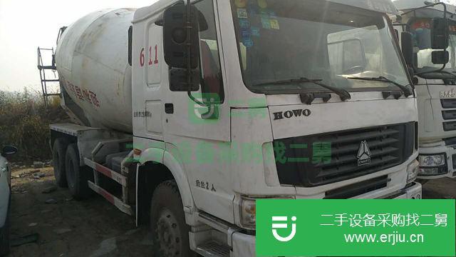 山東出售二手中國重汽攪拌車