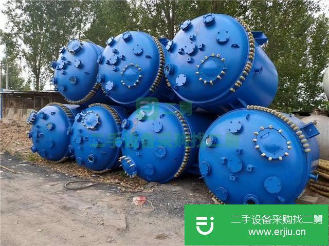 山東出售二手搪瓷反應釜