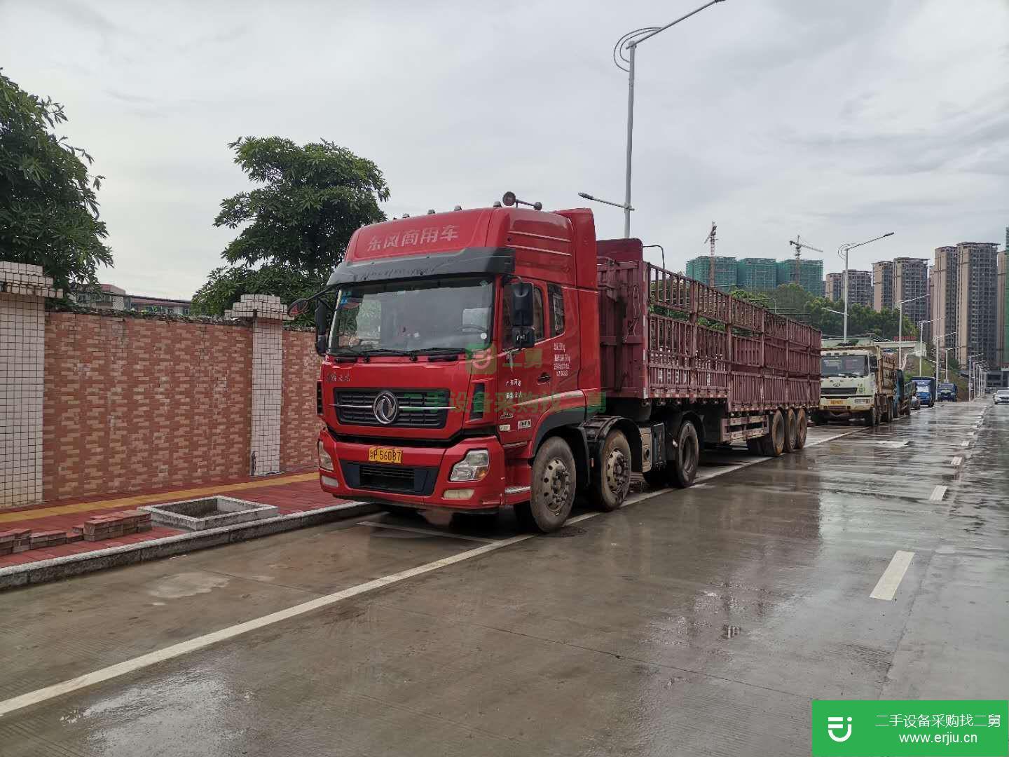 廣東出售二手東風天龍半掛車
