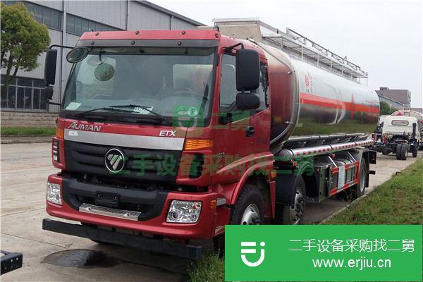 湖北出售二手福田歐曼油罐車