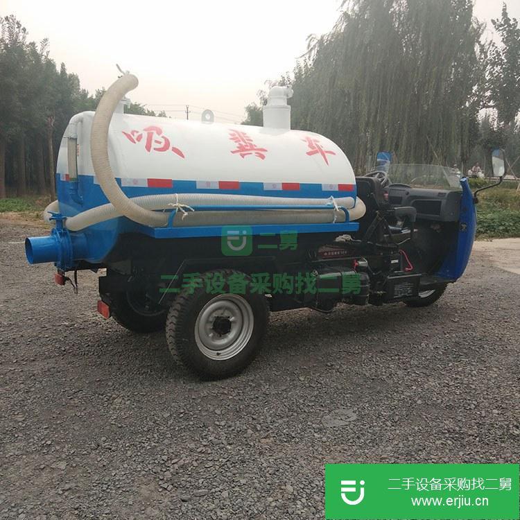 山東出售二手小型三輪吸糞車